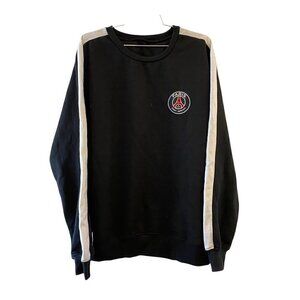 Paris Saint-Germain Kylian Mbappé Justice League Unisex Sweatshirt Black Crew XL